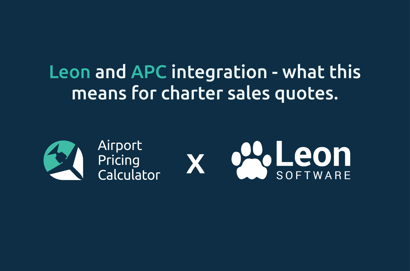 Banner image for Leon and APC and what it means for charter sales quotes